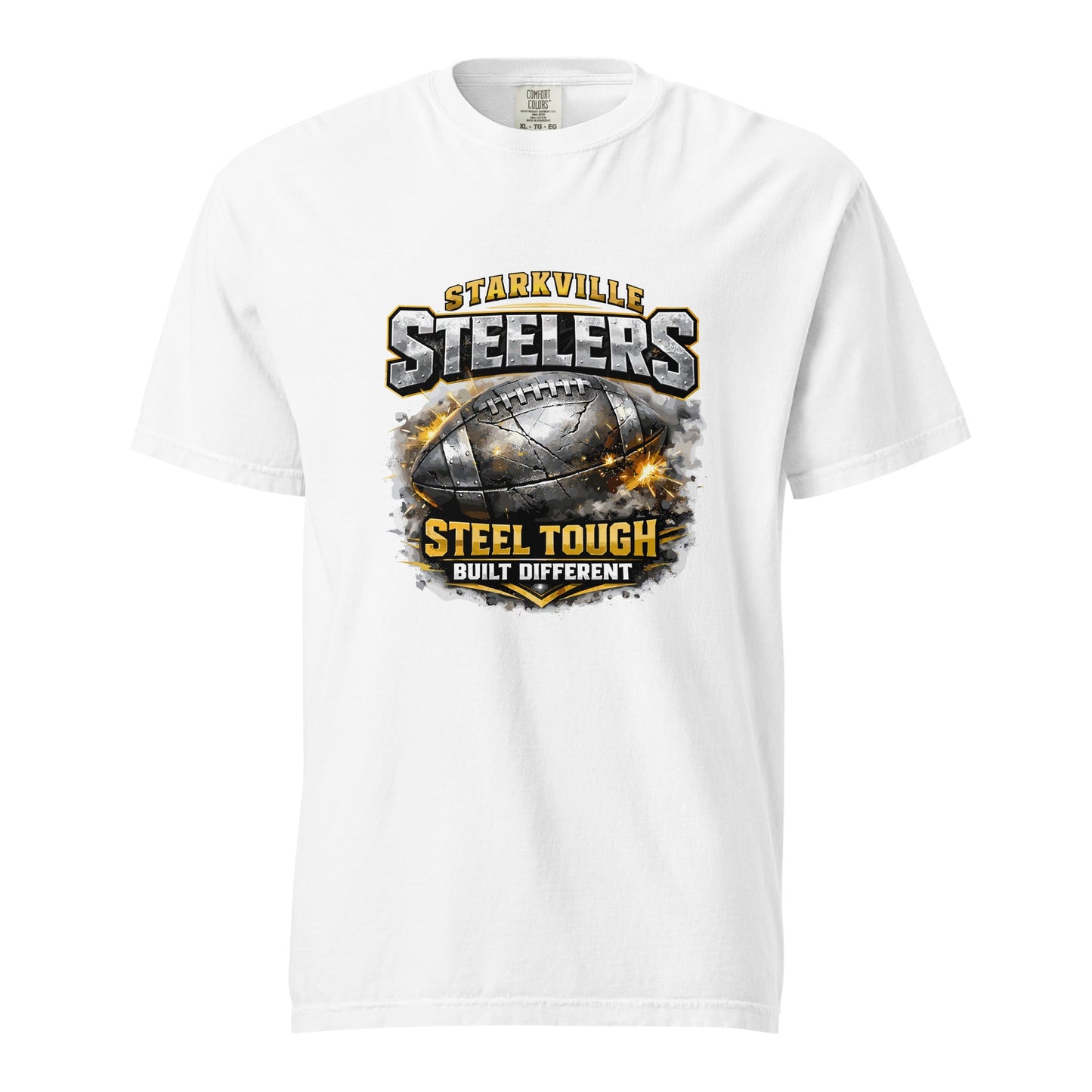 Signature | Comfort Colors T-Shirt | Starkville Steelers | Icon Logo