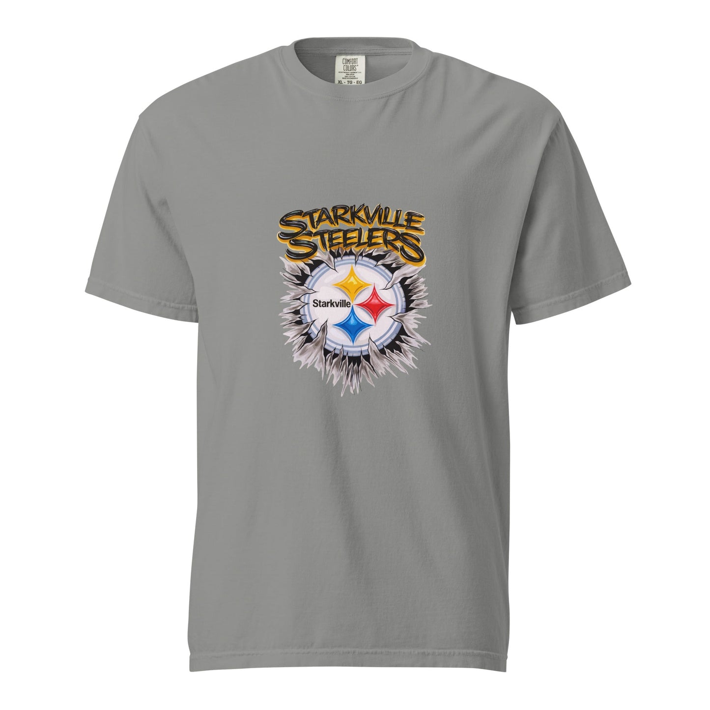 Signature | Comfort Colors T-Shirt | Starkville Steelers | Ripped Logo