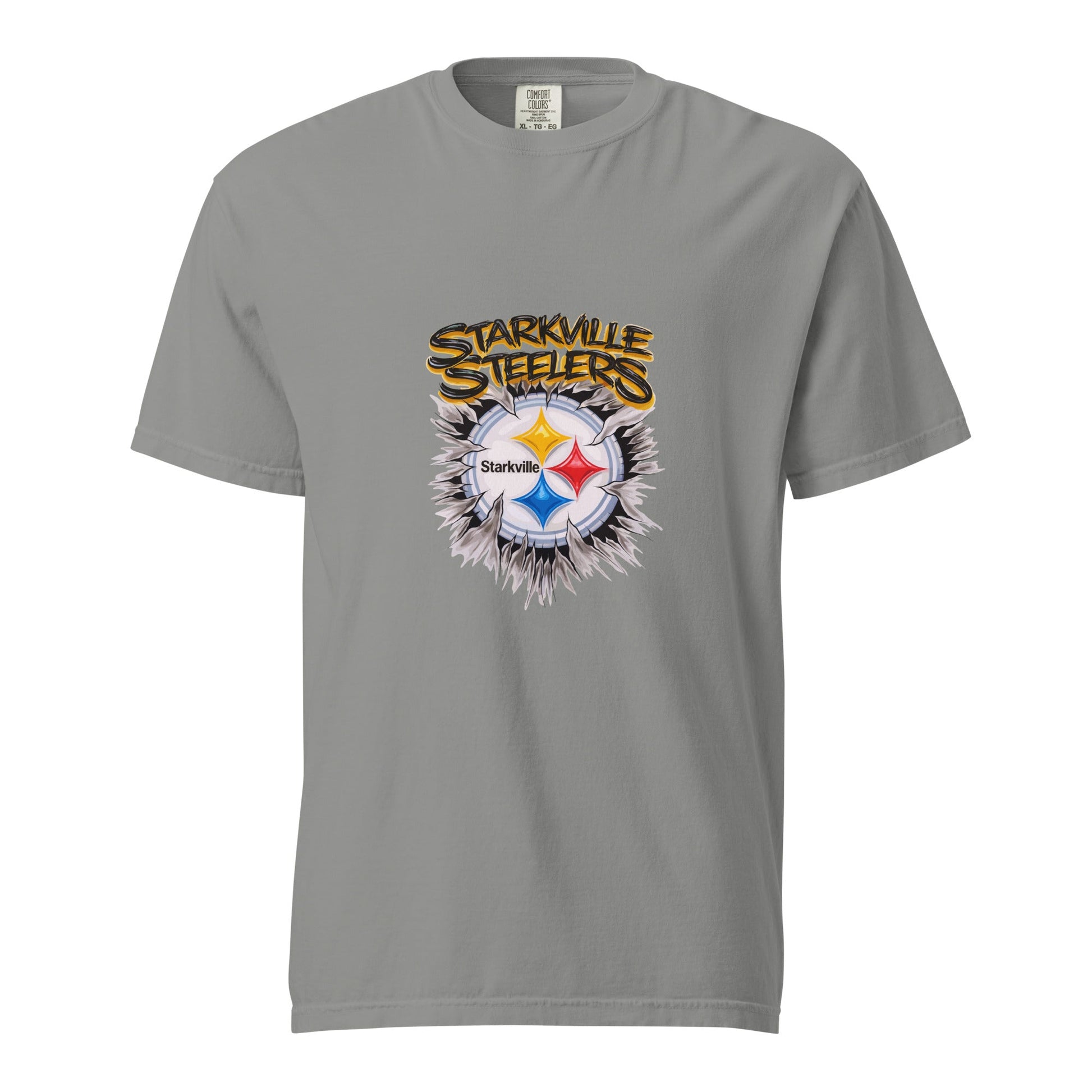 Signature | Comfort Colors T-Shirt | Starkville Steelers | Ripped Logo