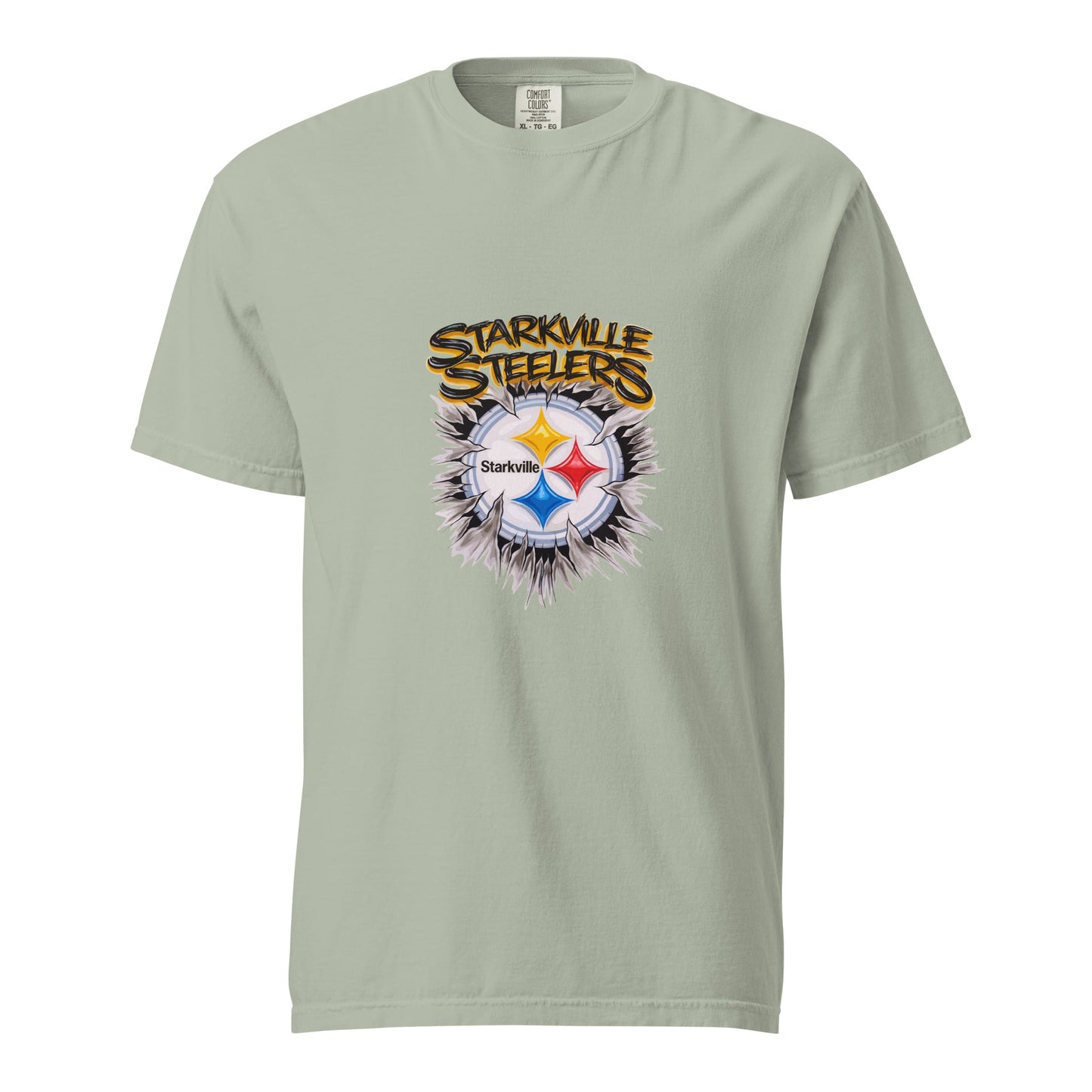 Signature | Comfort Colors T-Shirt | Starkville Steelers | Ripped Logo