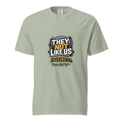 Signature | Comfort Colors T-Shirt | Starkville Steelers | They Not Like Us Logo