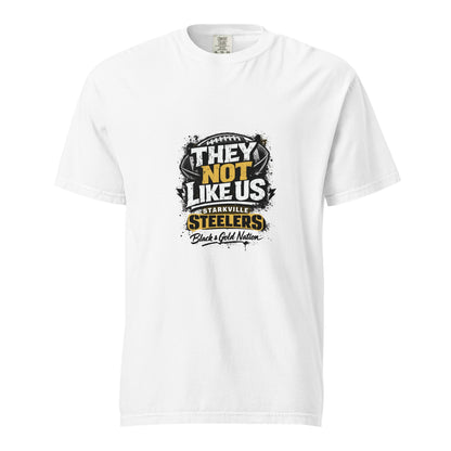 Signature | Comfort Colors T-Shirt | Starkville Steelers | They Not Like Us Logo