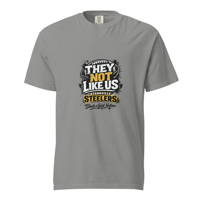 Signature | Comfort Colors T-Shirt | Starkville Steelers | They Not Like Us Logo