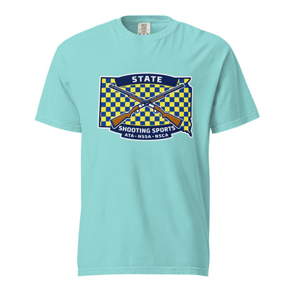 Signature | Comfort Colors T-Shirt | State Shooting Sports | Flag Logo