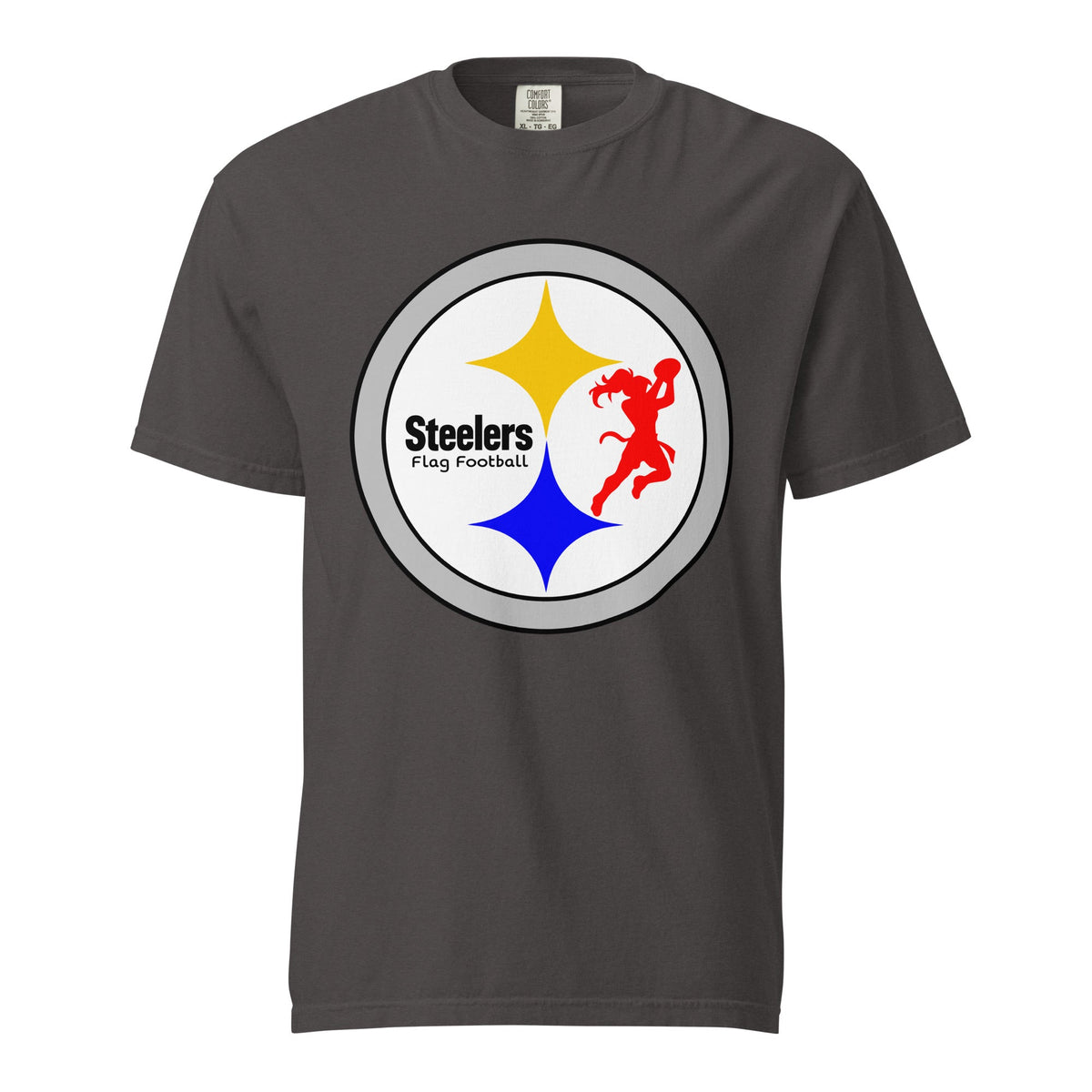 Signature | Comfort Colors T-Shirt | Staten Island Steelers | Badge Logo