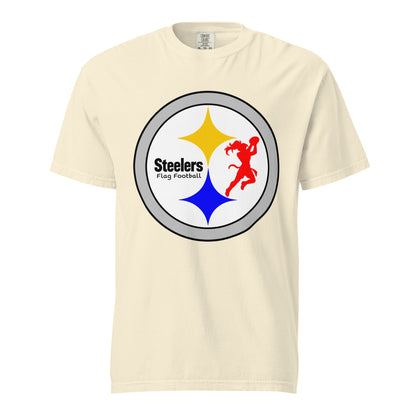 Signature | Comfort Colors T-Shirt | Staten Island Steelers | Badge Logo