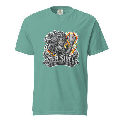 Signature | Comfort Colors T-Shirt | STEEL SIREN | Mascot Logo