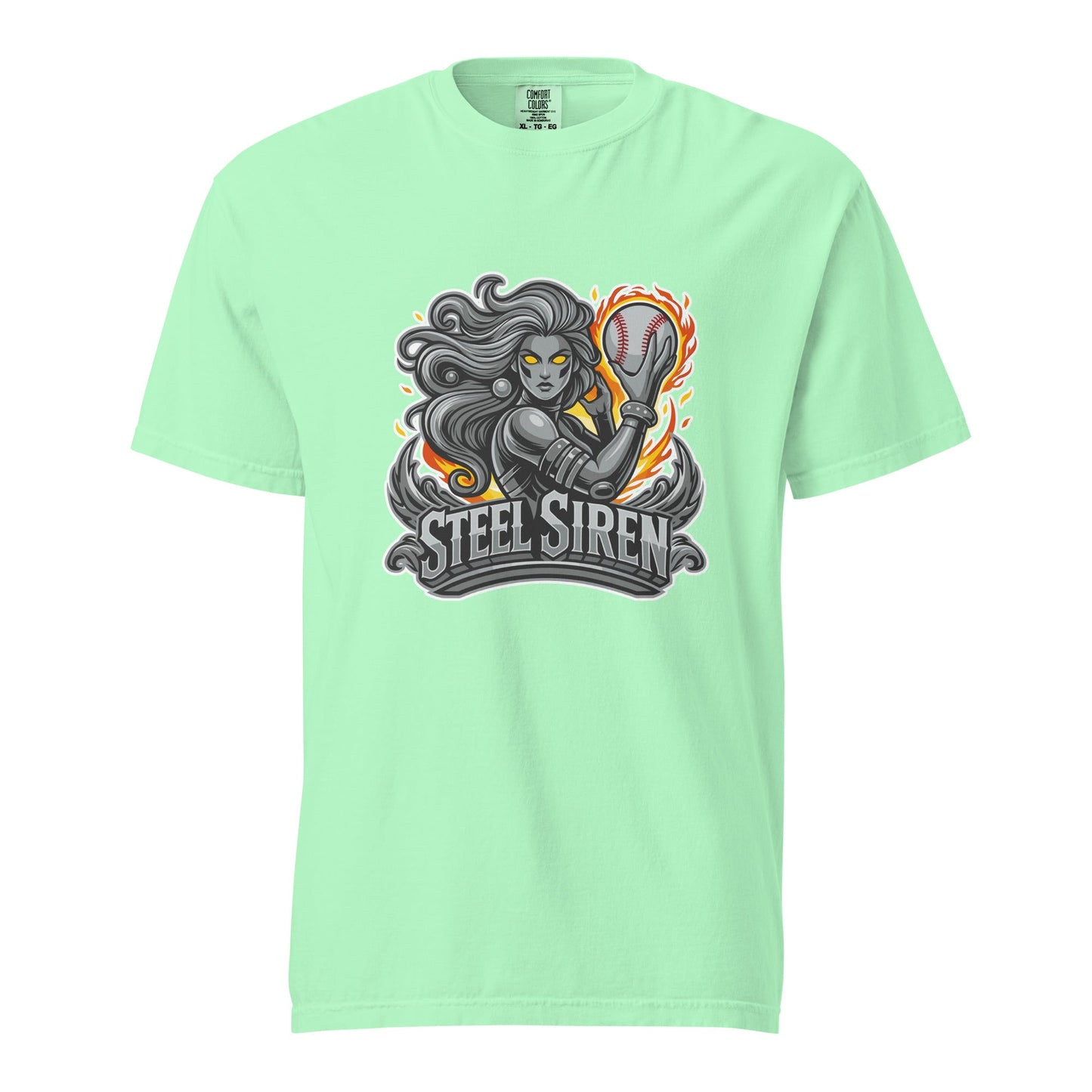 Signature | Comfort Colors T-Shirt | STEEL SIREN | Mascot Logo