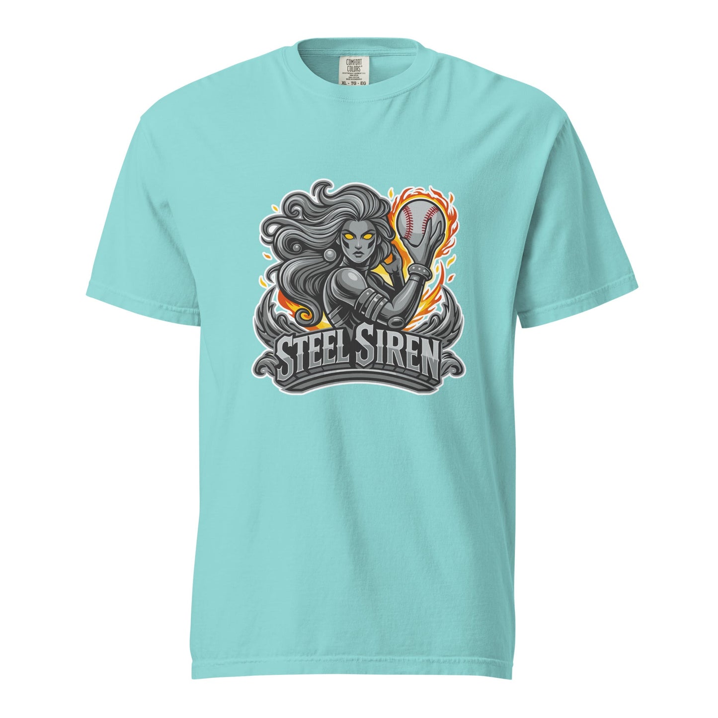 Signature | Comfort Colors T-Shirt | STEEL SIREN | Mascot Logo