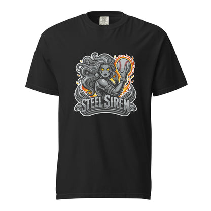 Signature | Comfort Colors T-Shirt | STEEL SIREN | Mascot Logo