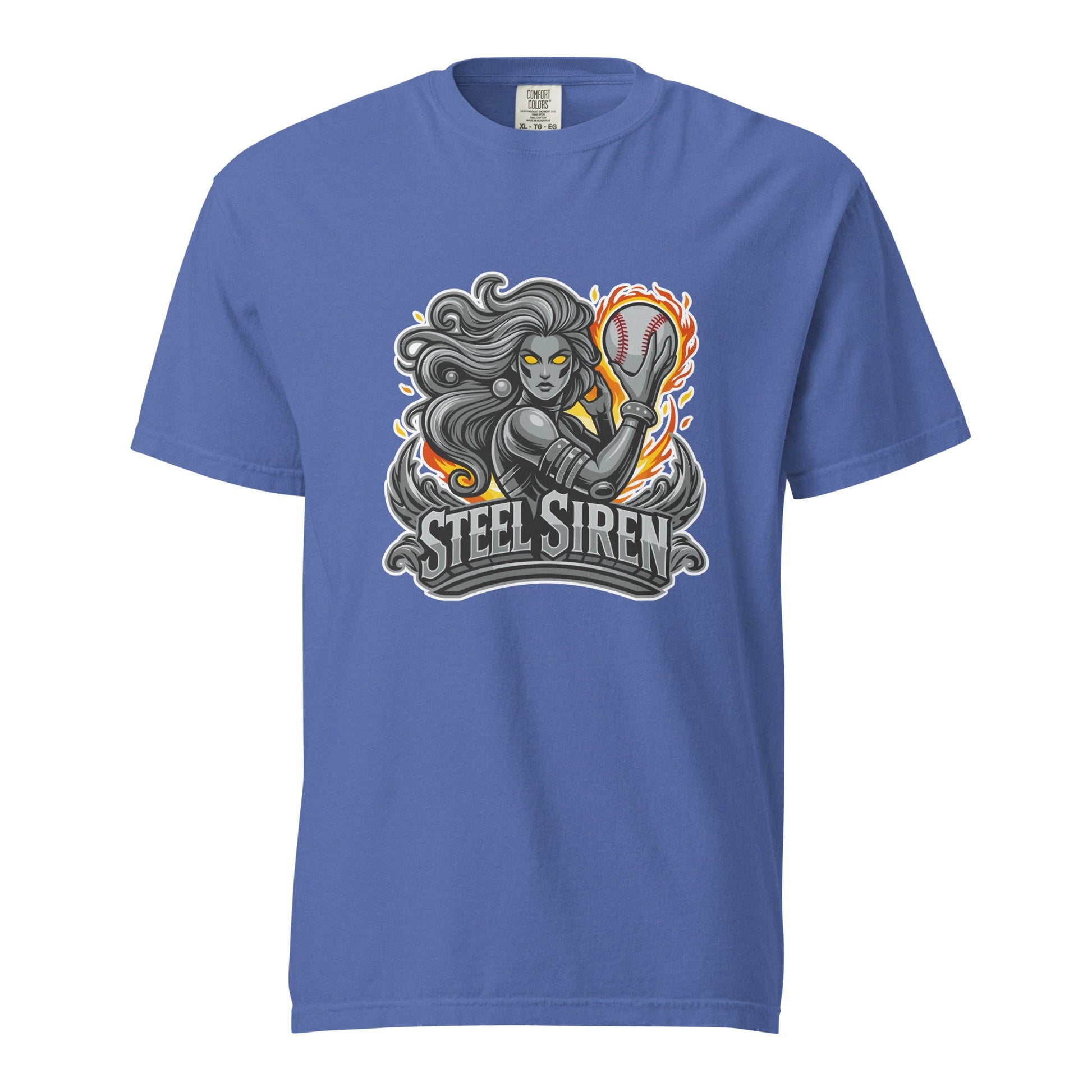 Signature | Comfort Colors T-Shirt | STEEL SIREN | Mascot Logo
