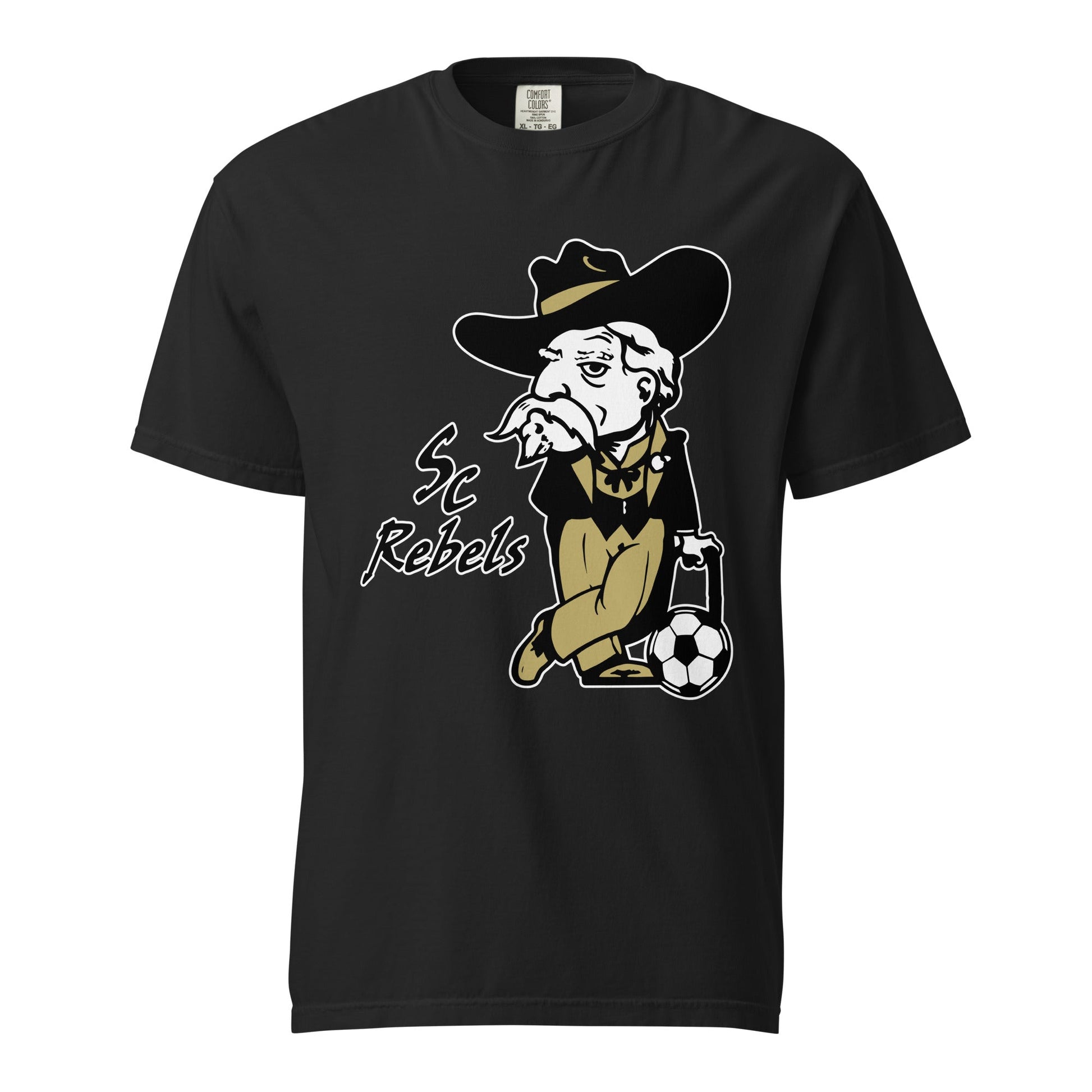 Signature | Comfort Colors T-Shirt | Stewart County Soccer | Mascot Logo