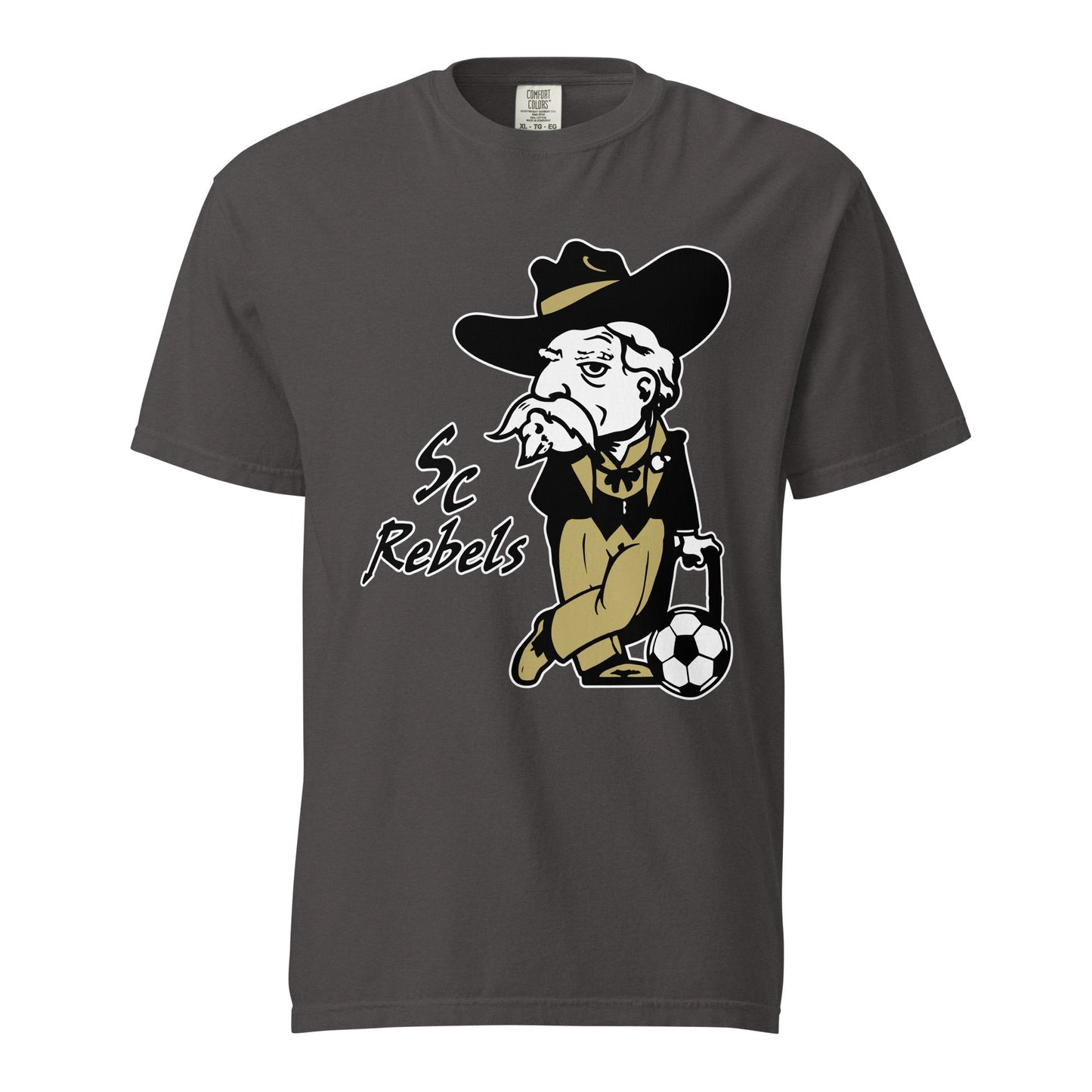 Signature | Comfort Colors T-Shirt | Stewart County Soccer | Mascot Logo