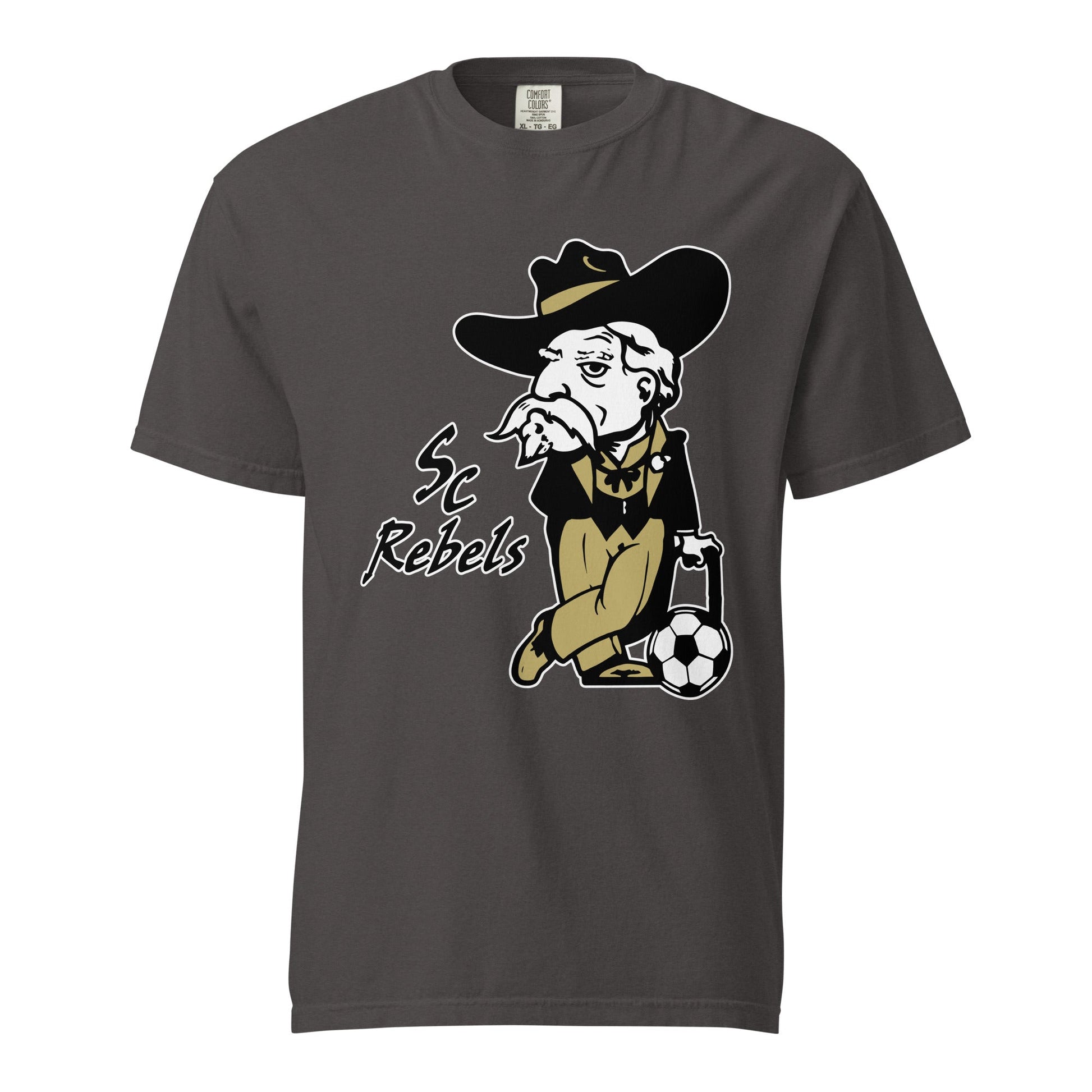 Signature | Comfort Colors T-Shirt | Stewart County Soccer | Mascot Logo