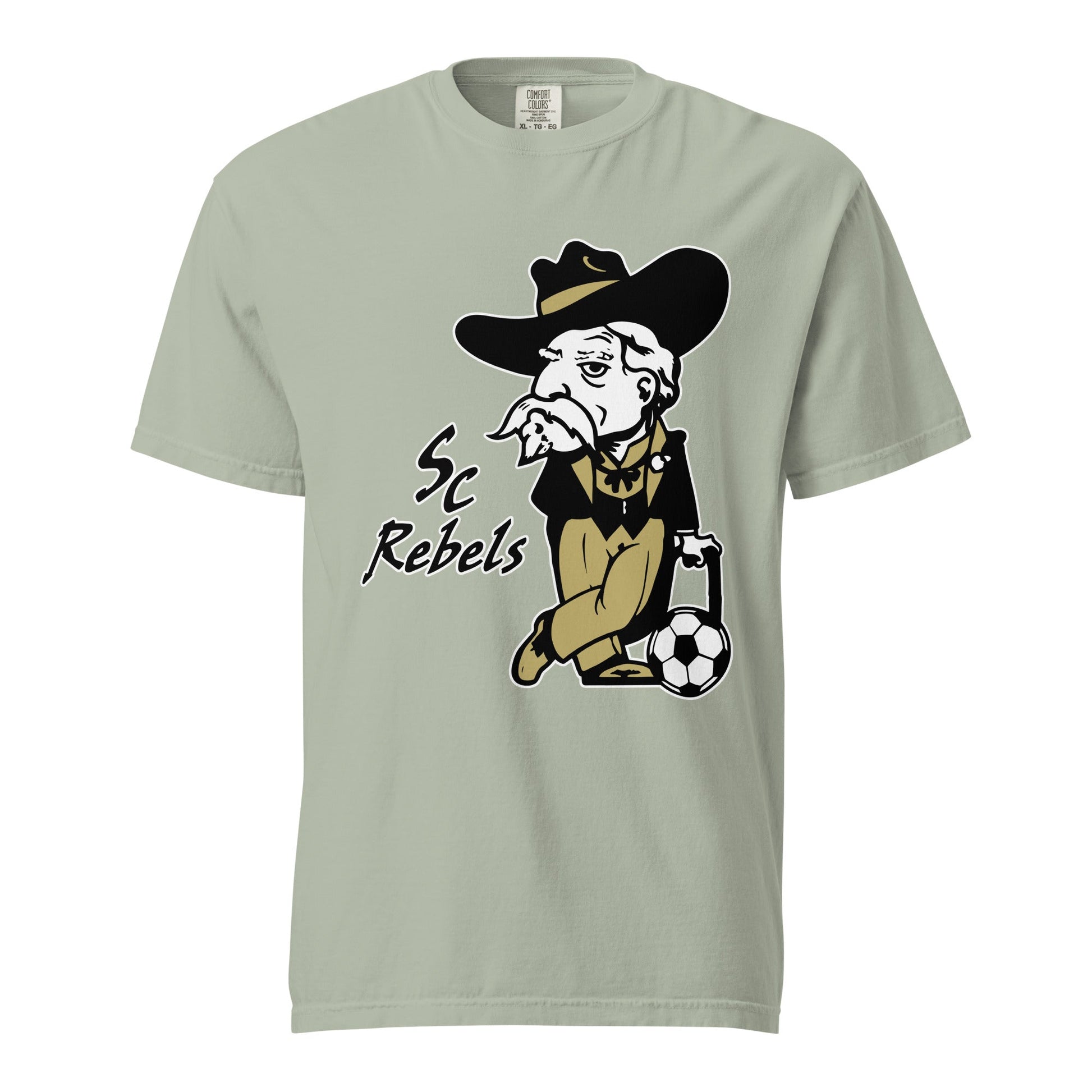 Signature | Comfort Colors T-Shirt | Stewart County Soccer | Mascot Logo