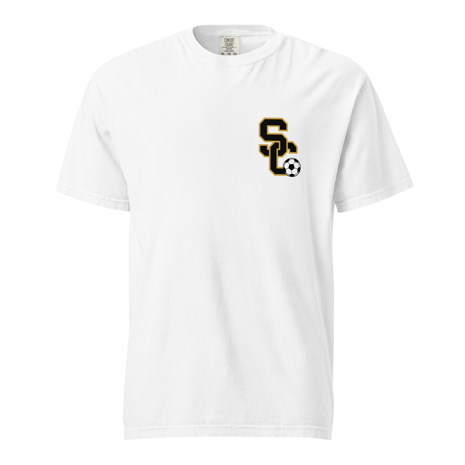 Signature | Comfort Colors T-Shirt | Stewart County Soccer | SC Mark Logo