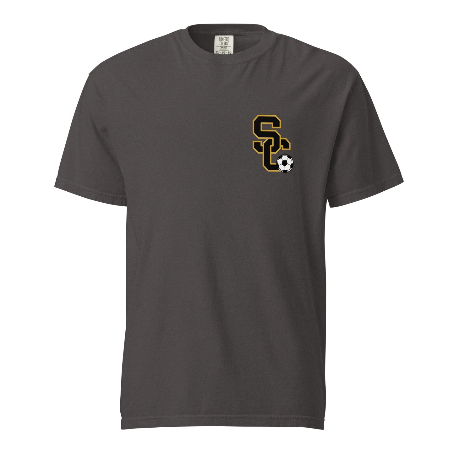 Signature | Comfort Colors T-Shirt | Stewart County Soccer | SC Mark Logo
