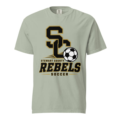 Signature | Comfort Colors T-Shirt | Stewart County Soccer | Vanguard Logo