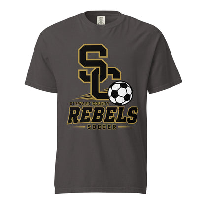 Signature | Comfort Colors T-Shirt | Stewart County Soccer | Vanguard Logo