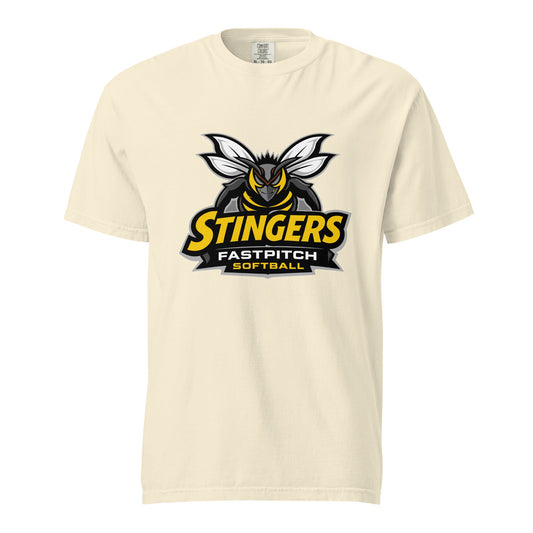 Signature | Comfort Colors T-Shirt | Stingers Softball | Stingers Fastpitch Logo
