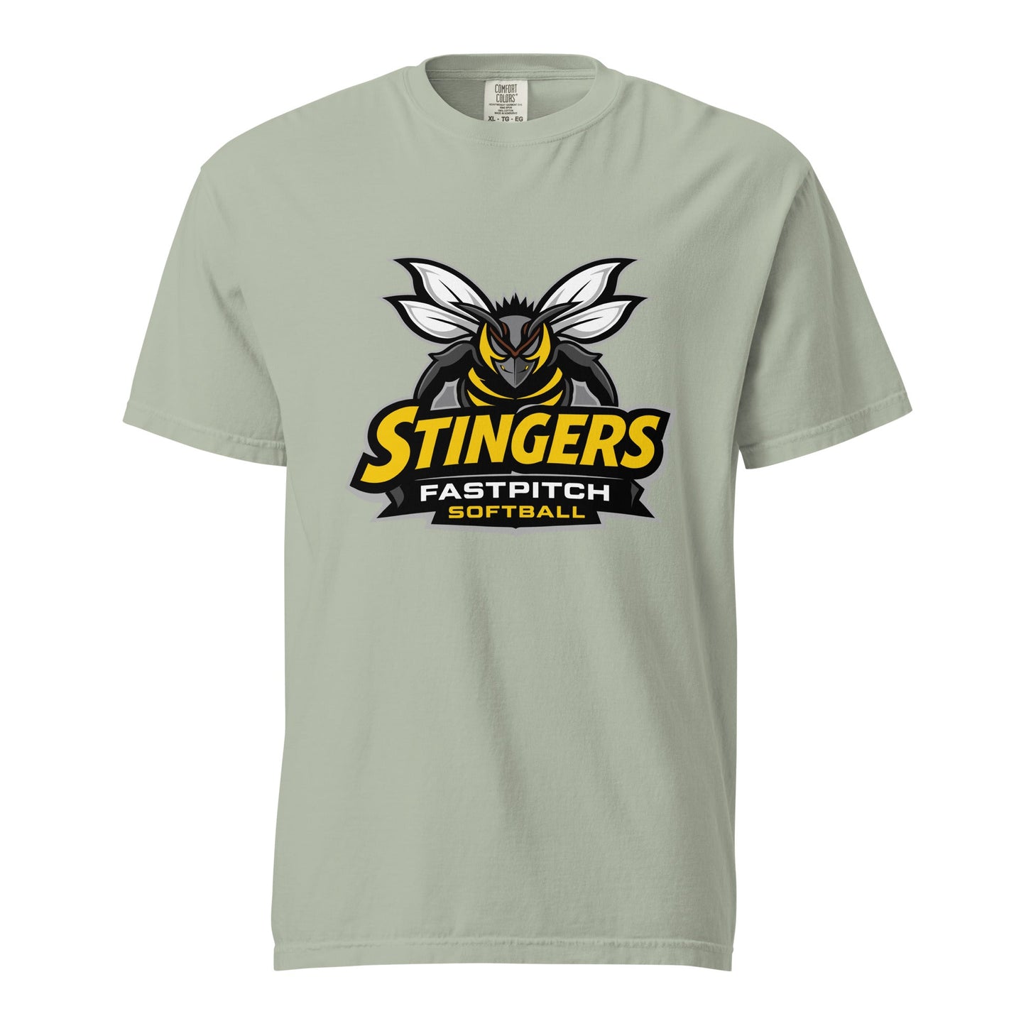 Signature | Comfort Colors T-Shirt | Stingers Softball | Stingers Fastpitch Logo