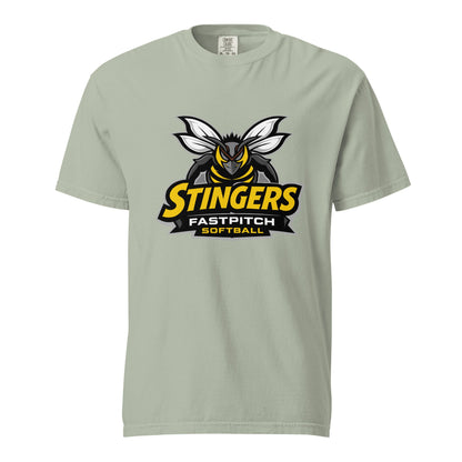 Signature | Comfort Colors T-Shirt | Stingers Softball | Stingers Fastpitch Logo
