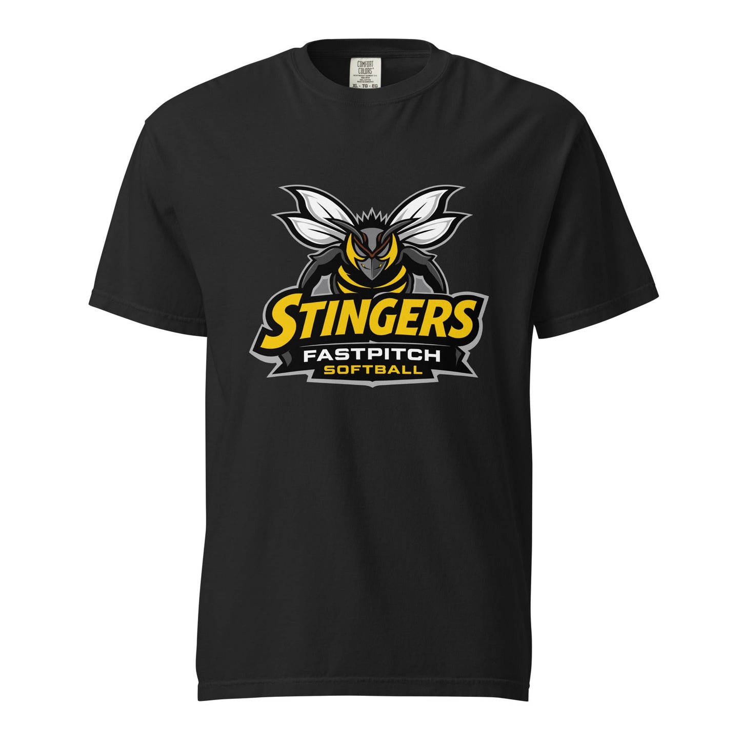Signature | Comfort Colors T-Shirt | Stingers Softball | Stingers Fastpitch Logo
