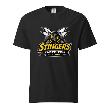 Signature | Comfort Colors T-Shirt | Stingers Softball | Stingers Fastpitch Logo