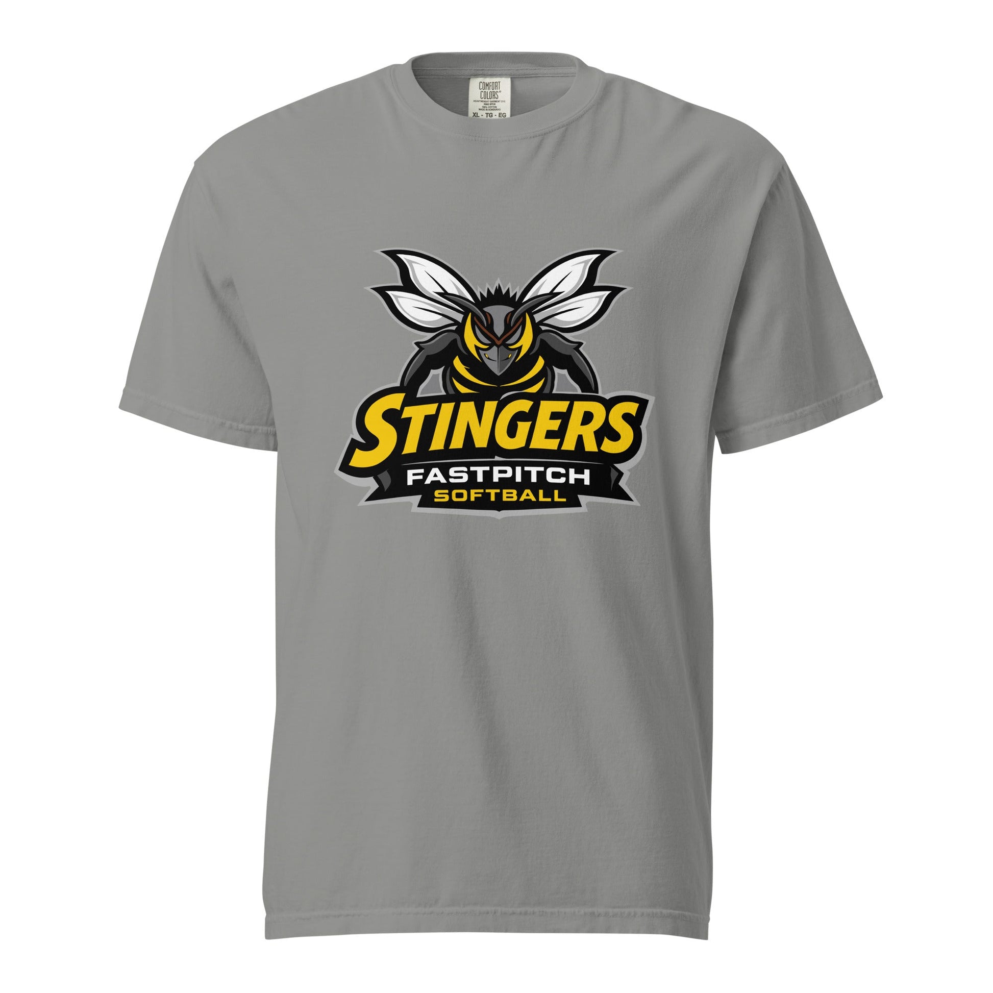 Signature | Comfort Colors T-Shirt | Stingers Softball | Stingers Fastpitch Logo