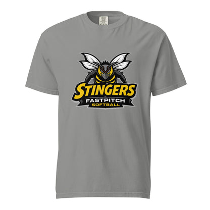 Signature | Comfort Colors T-Shirt | Stingers Softball | Stingers Fastpitch Logo