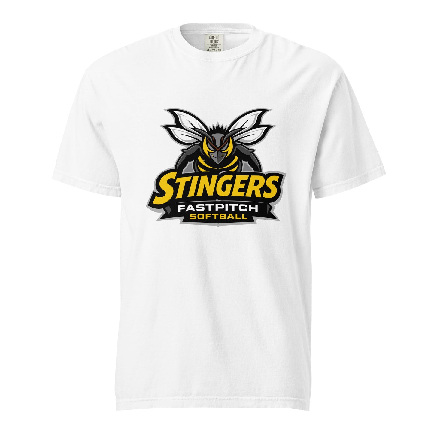 Signature | Comfort Colors T-Shirt | Stingers Softball | Stingers Fastpitch Logo