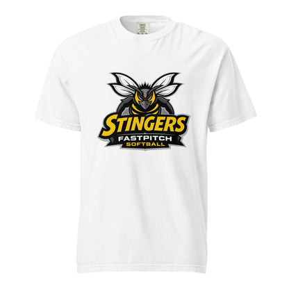 Signature | Comfort Colors T-Shirt | Stingers Softball | Stingers Fastpitch Logo