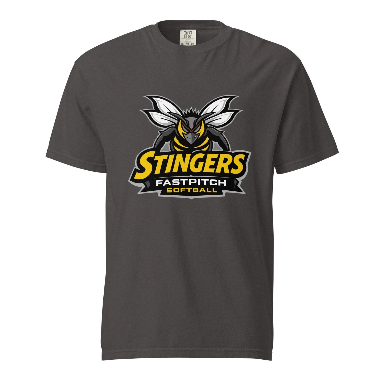 Signature | Comfort Colors T-Shirt | Stingers Softball | Stingers Fastpitch Logo