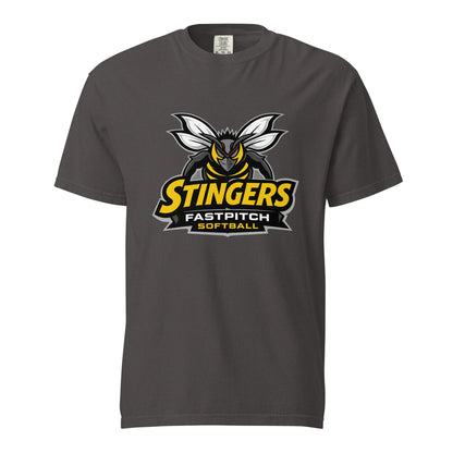Signature | Comfort Colors T-Shirt | Stingers Softball | Stingers Fastpitch Logo