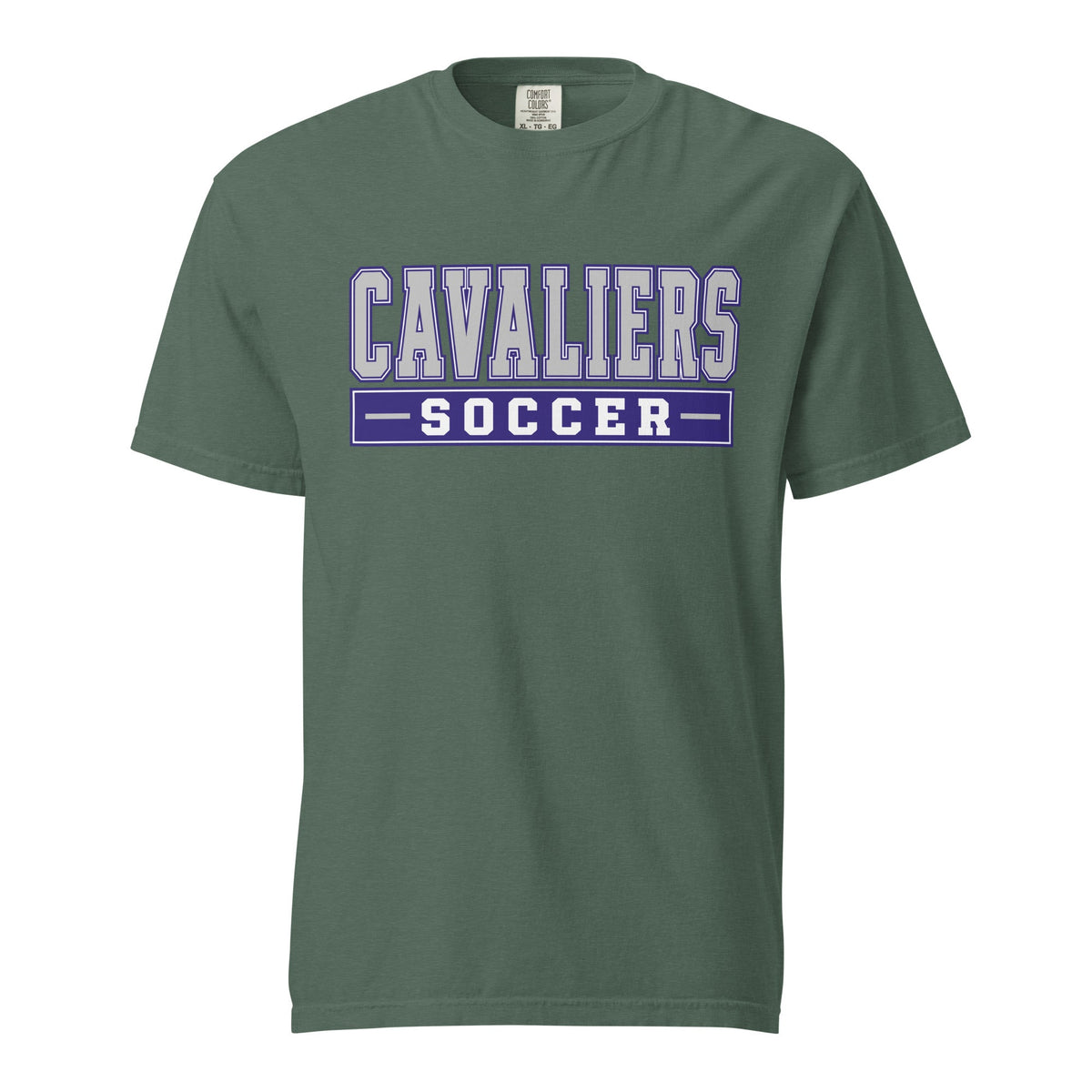 Signature | Comfort Colors T-Shirt | STM Soccer | Modern Script Logo