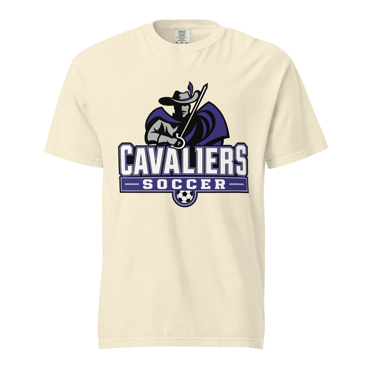 Signature | Comfort Colors T-Shirt | STM Soccer | Vanguard Logo