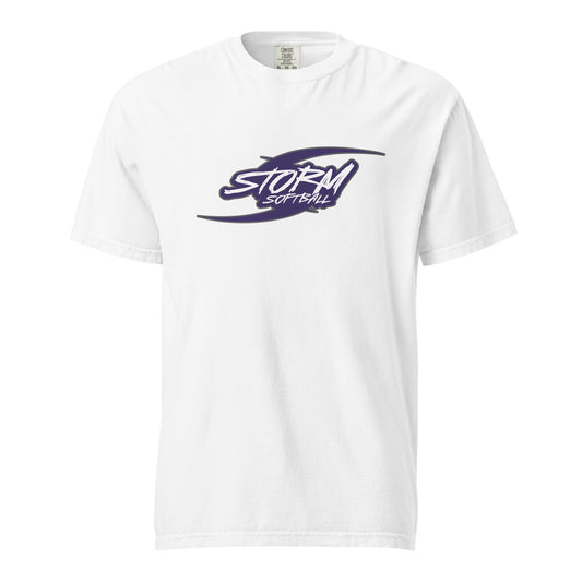 Signature | Comfort Colors T-Shirt | Storm Softball | Storm Logo