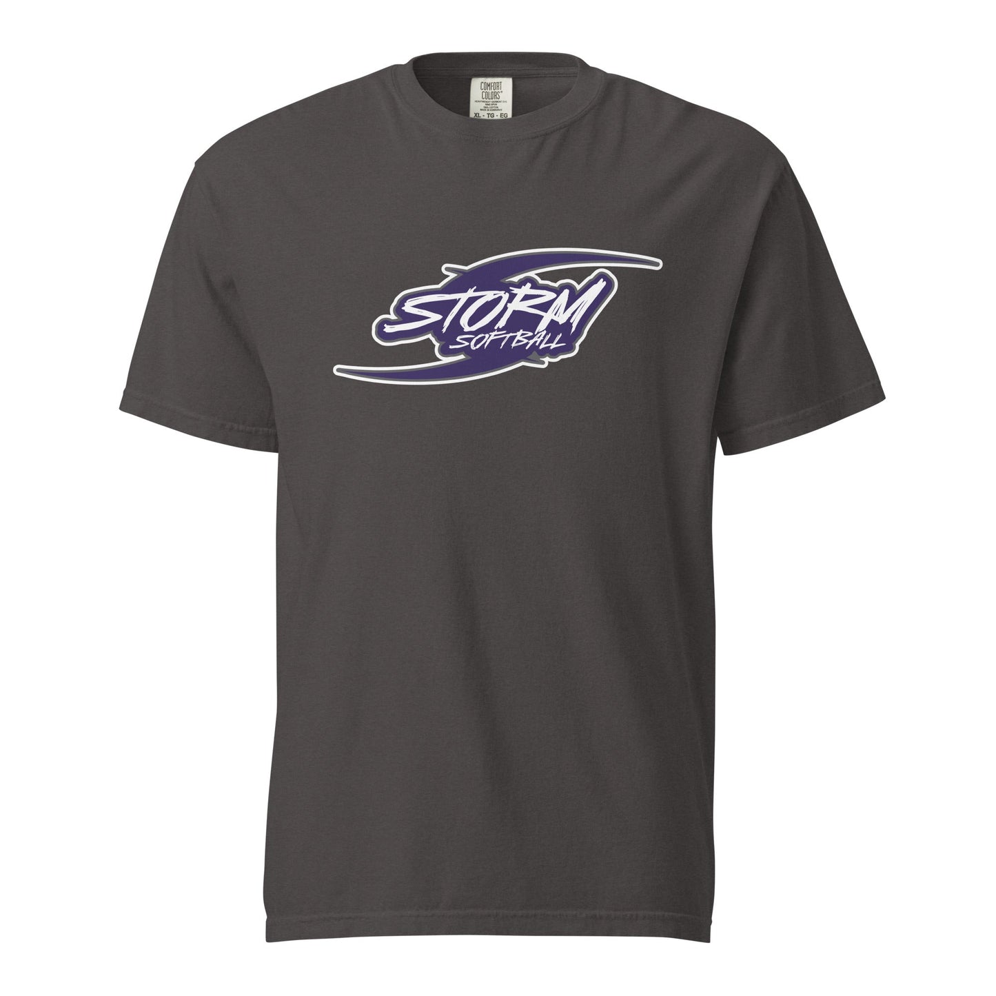 Signature | Comfort Colors T-Shirt | Storm Softball | Storm Logo