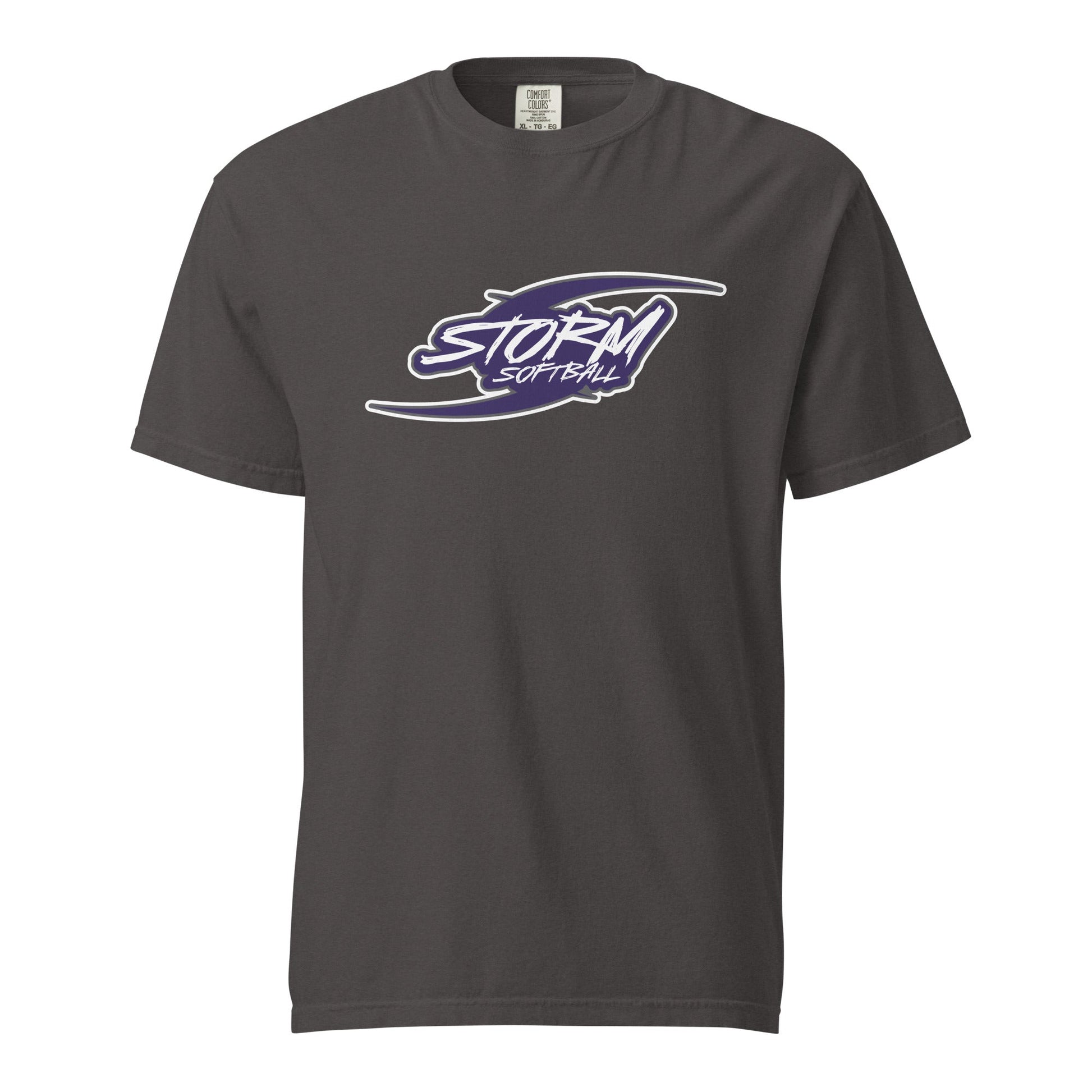 Signature | Comfort Colors T-Shirt | Storm Softball | Storm Logo