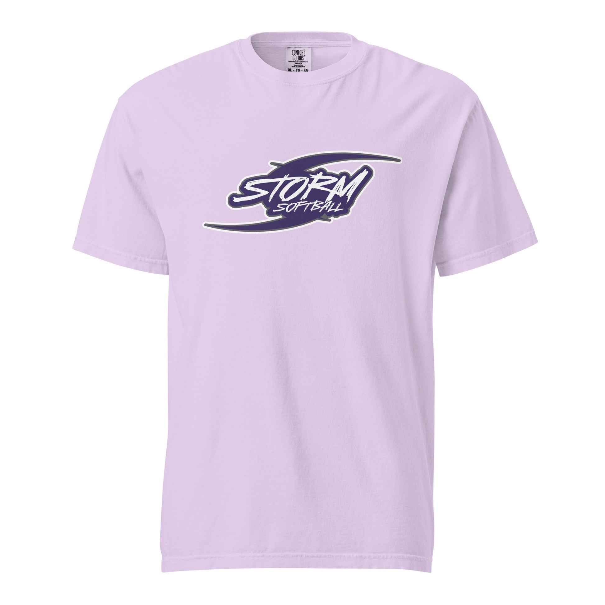 Signature | Comfort Colors T-Shirt | Storm Softball | Storm Logo