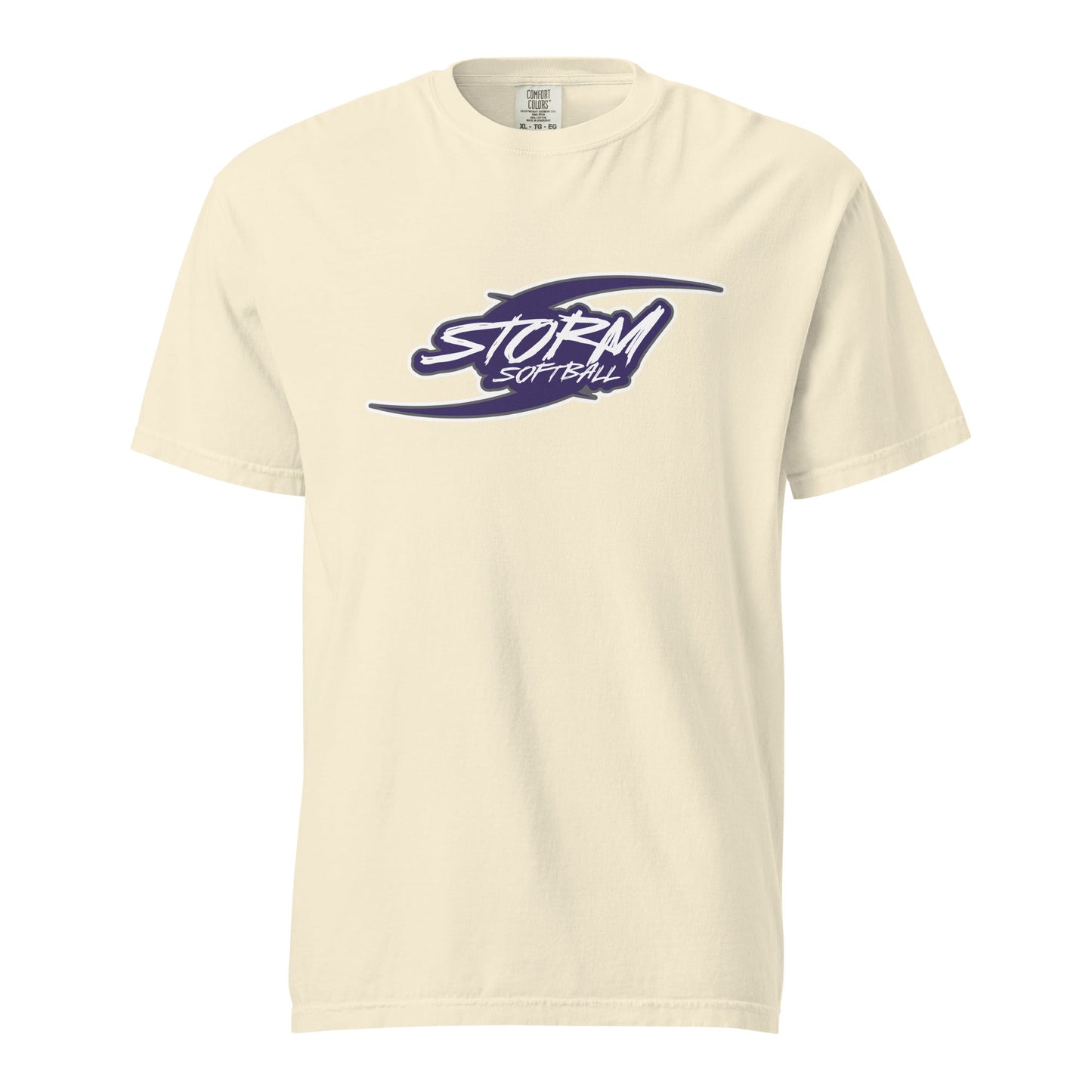 Signature | Comfort Colors T-Shirt | Storm Softball | Storm Logo