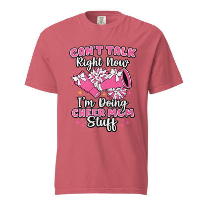 Signature | Comfort Colors T-Shirt | Sunset Surge All-Star Cheerleading | Modern Script Logo