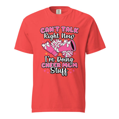 Signature | Comfort Colors T-Shirt | Sunset Surge All-Star Cheerleading | Modern Script Logo