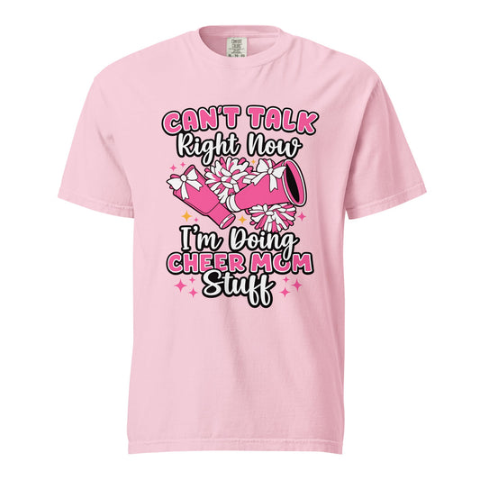 Signature | Comfort Colors T-Shirt | Sunset Surge All-Star Cheerleading | Modern Script Logo