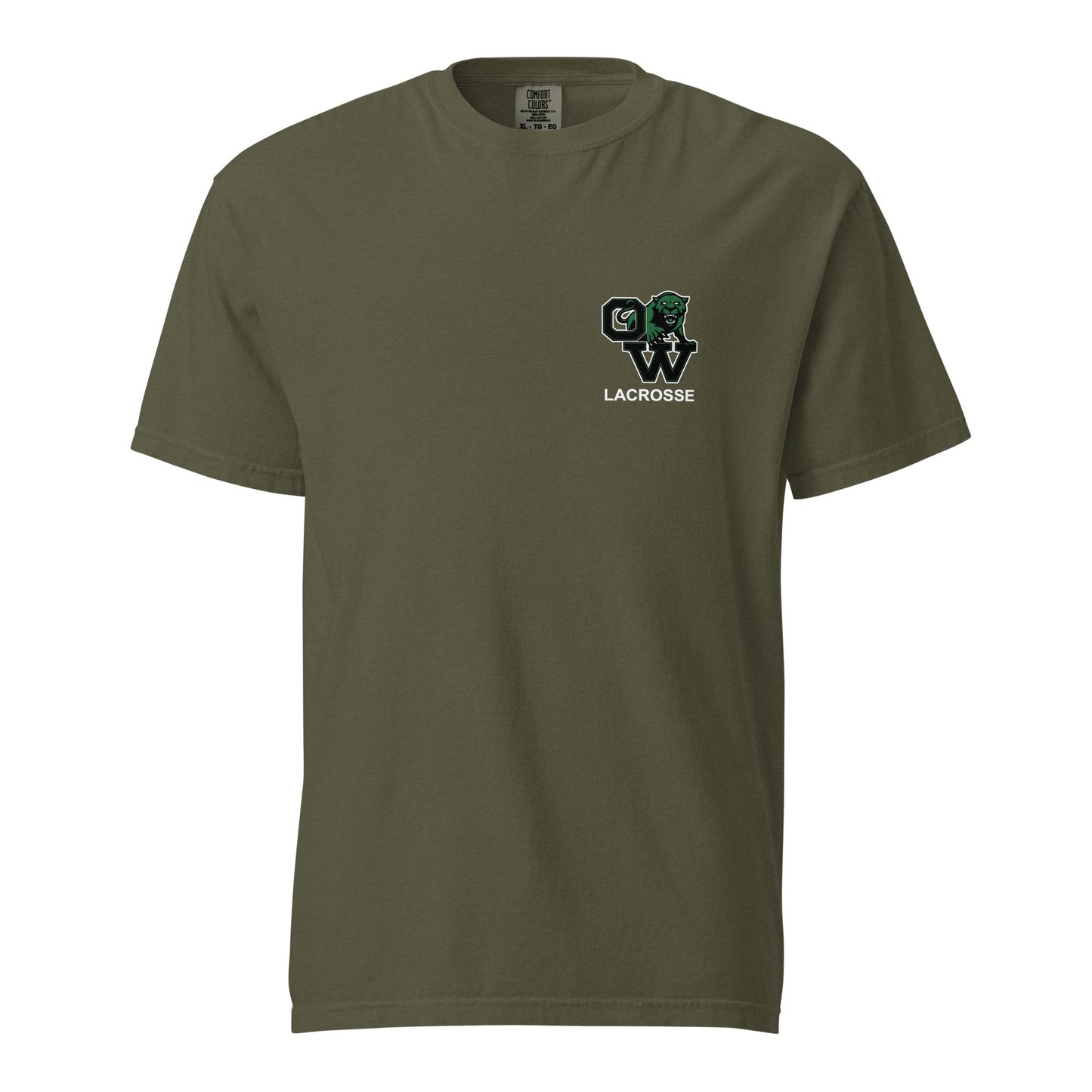 Signature | Comfort Colors T-Shirt | SUNY Old Westbury Women's Lacrosse | Alt Logo