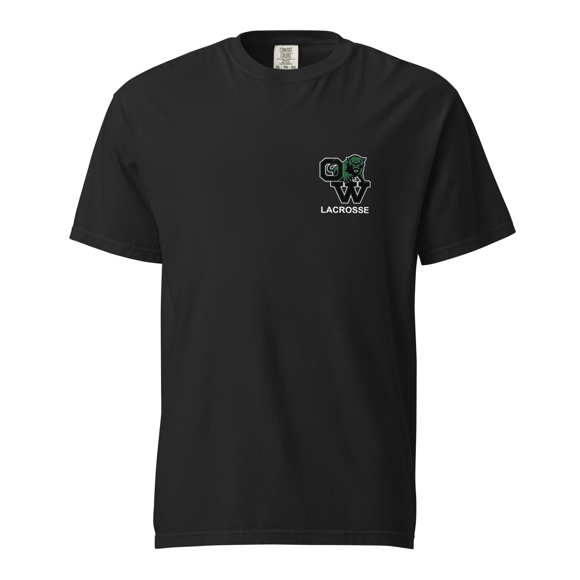 Signature | Comfort Colors T-Shirt | SUNY Old Westbury Women's Lacrosse | Alt Logo