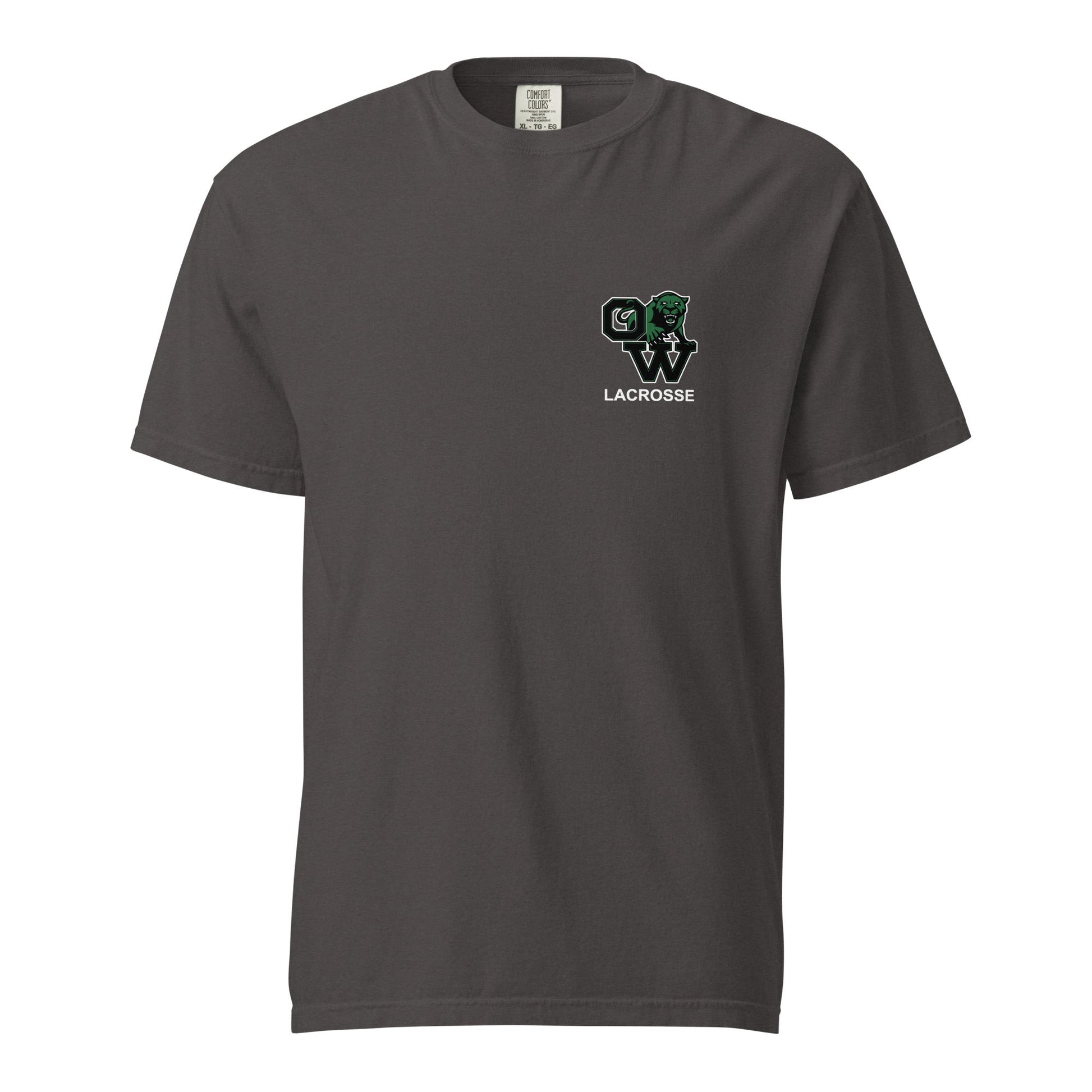 Signature | Comfort Colors T-Shirt | SUNY Old Westbury Women's Lacrosse | Alt Logo