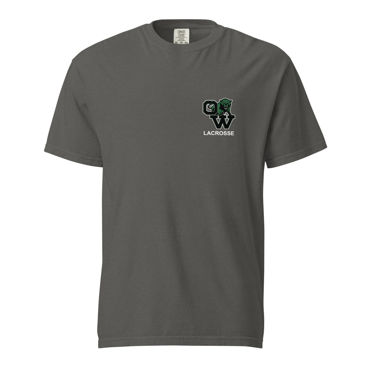 Signature | Comfort Colors T-Shirt | SUNY Old Westbury Women's Lacrosse | Alt Logo