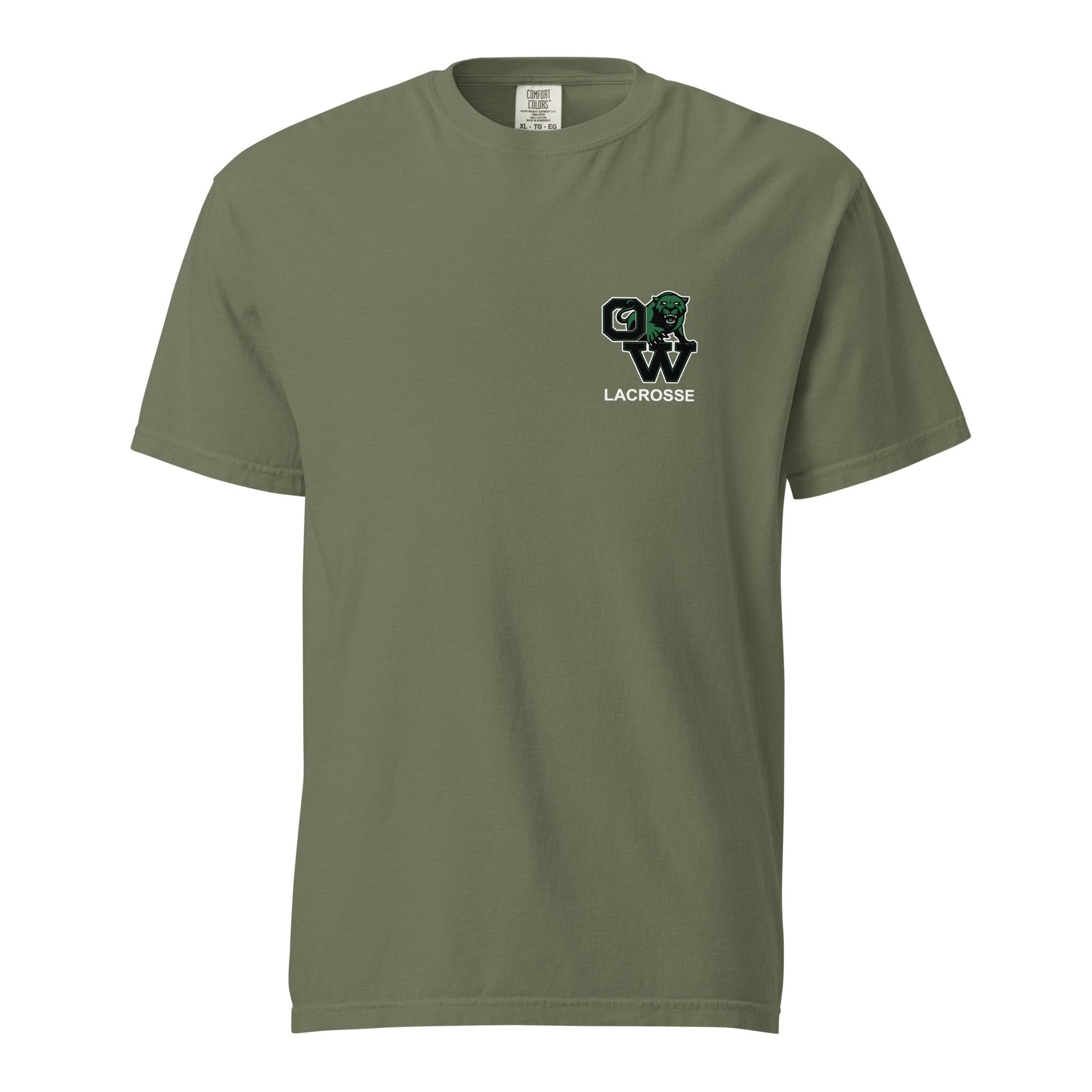 Signature | Comfort Colors T-Shirt | SUNY Old Westbury Women's Lacrosse | Alt Logo