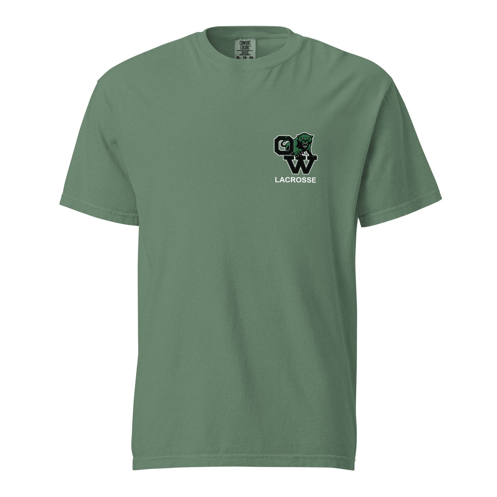 Signature | Comfort Colors T-Shirt | SUNY Old Westbury Women's Lacrosse | Alt Logo